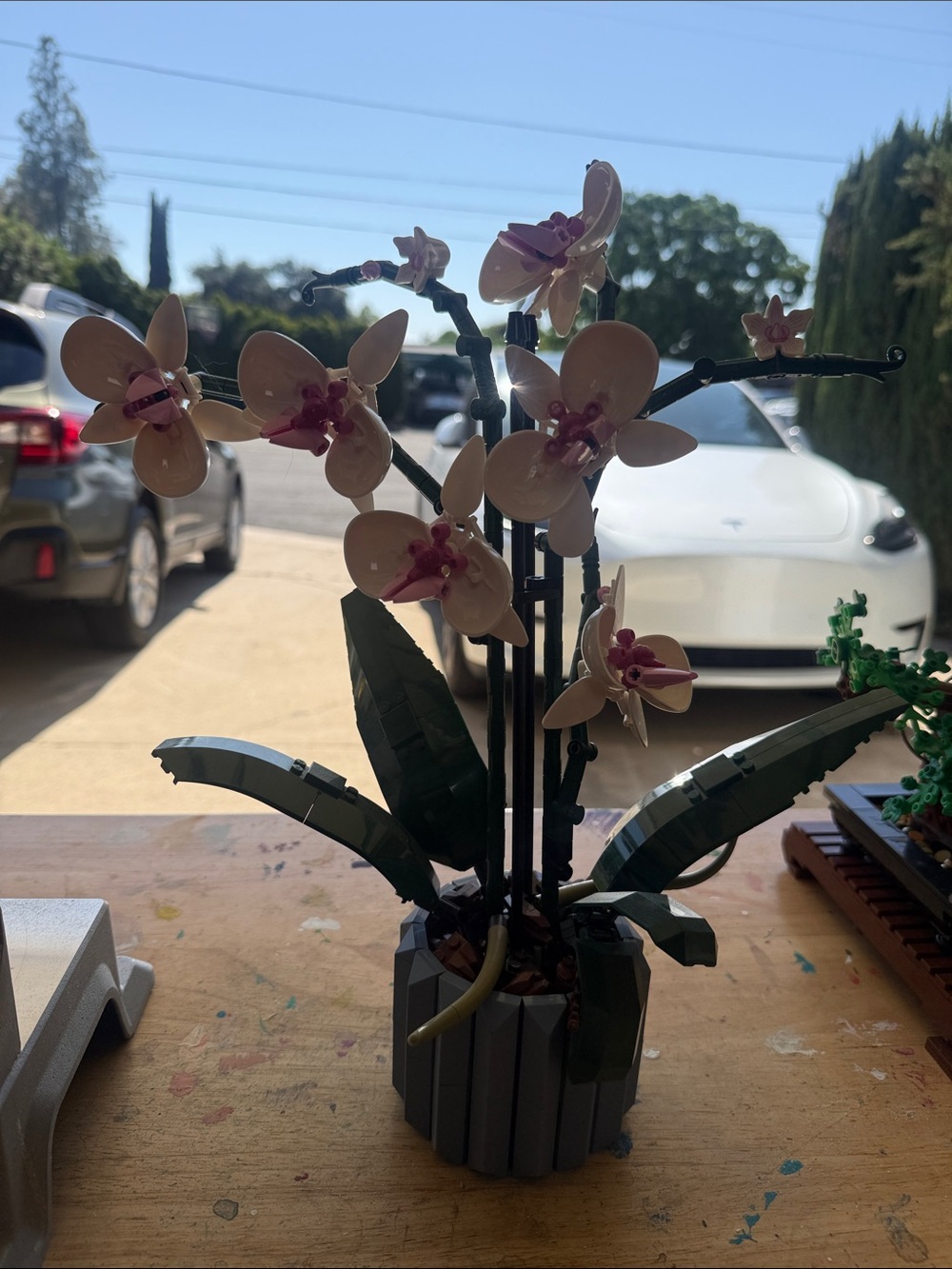 Lego Orchid Plant prebuilt